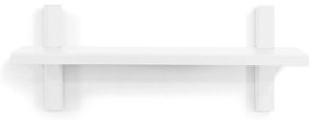 Biela kovová polica 60 cm Hola – Spinder Design