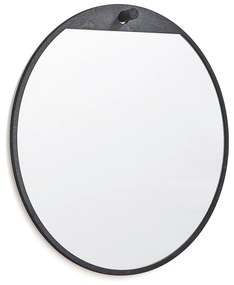Zrkadlo TILLBAKABLICK, čierny rám
