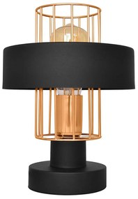 Stolná lampa VOLTA 1xE27/15W/230V čierna/zlatá