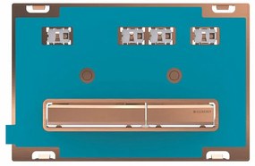 GEBERIT Sigma50 ovládacie tlačítko dvojčinné, ružové zlato/podľa špecifikácie zákazníka, 115.670.00.2