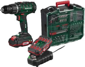 Parkside®  Aku vŕtací skrutkovač s príslušenstvom 20 V Pabs 20-Li G8  (100395750)