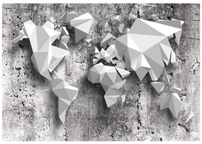 Artgeist Fototapeta - World Map: Origami Veľkosť: 400x280, Verzia: Standard