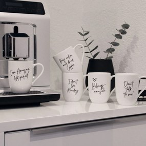 Hrnček Statement But First Coffee 340 ml