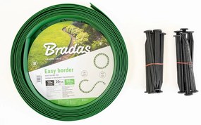 Bradas Neviditeľný obrubník 2v1 10 m x 50 mm, zelená (vrátane klincov)