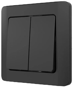 Vypínač lustrový SILVA black 46217