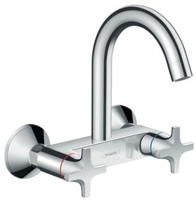 Hansgrohe Logis M32 - Kuchynská batéria s dvoma kohútikmi Eco, chróm 71284000