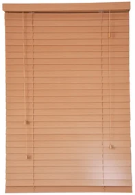 Okenné žalúzie - svetlohnedé Dĺžka žalúzií: 160 cm, Šírka žaluzie: 200 cm