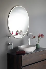Sapho Sapho, VISO guľaté zrkadlo s LED osvetlením, ø 90cm, VS090
