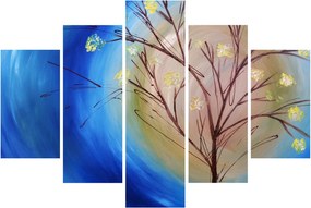 Obraz - Strom zakrývajúci slnko (150x105 cm)