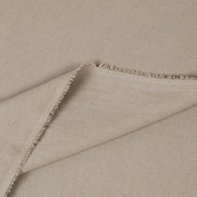 Goldea prírodná látka z ľanovej zmesi - kávová 300 cm