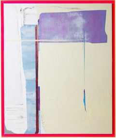 Ručne maľované plátno v ráme Days In The City