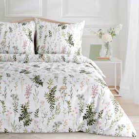 RENFORCÉ OBLIEČKY VANESS 200X220 CM, 2 KS 70X80 CM LISTY