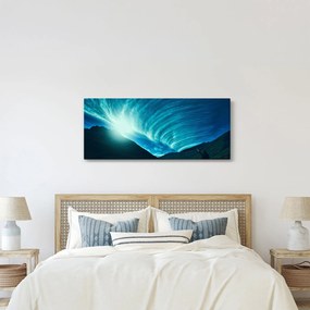 Obraz - Vlna z mrakov (120x50 cm)