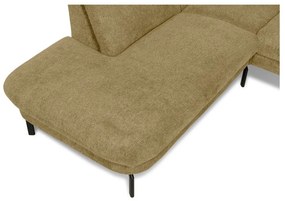 Rohová pohovka v horčicovej farbe (ľavý roh) Gomero – Scandic