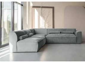 Svetlozelená rohová pohovka (ľavý roh) Flex Felix – Miuform