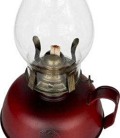 BRILAGI - Petrolejová lampa MERLIN červená