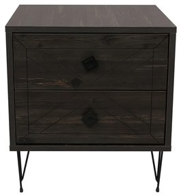 Nočný stolík Luna Dark Brown