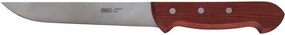 Nôž mäsiarsky hornošpičatý drevo Bubinga 17 cm