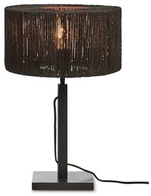 Stolná lampa gazuto 37 cm čierna MUZZA