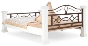 furniture-nabytek.cz - Postel Byzanz 200x200 bílá