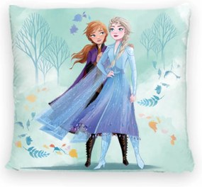 Carbotex DETSKÁ DEKORAČNÁ OBLIEČKA NA VANKÚŠ FROZEN 40X40 CM VZOROVANÁ