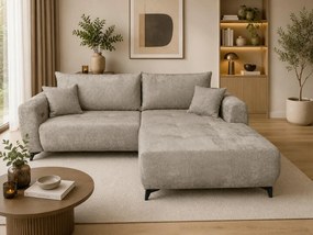 XXXLutz ROHOVÁ SEDAČKA, textil, taupe P & B - Sedačky - 00000F001602