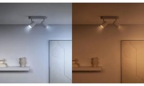 SADA 2x LED Stmievateľná žiarovka PAR16 GU10/4,7W/230V 2700-6500K CRI 90 Wi-Fi-WiZ