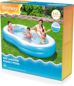 CH NAFUKOVACÍ ZÁHRADNÝ BAZÉN 262 cm x 157 cm x 46 cm