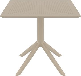 SKY 80 záhradný stôl taupe