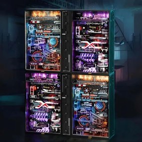 RoboTime - 3D mechanická skladačka guličkovej dráhy Mesto minulosti