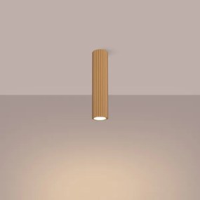 Sollux SL.1551 - Bodové svietidlo KARBON 1xGU10/10W/230V 30 cm zlatá