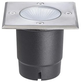 RENDL RIZZ SQ 105 nerez 230V LED 3W 96° IP65 3000K R10436