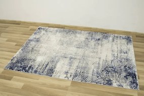Koberec Verano C465A sivý/krémovy/modrý