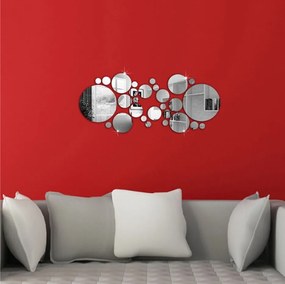 SENTOP | Nálepky a samolepky, zrkadlové, farebné, dekoračné nálepky I SENTOP SV000002S- 60x 40 cm 1 mm