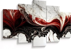 Obraz - Mramorovaná abstrakcia (150x105 cm)