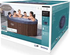 Vírivka Lay-Z-Spa Toronto pre 5-7  WiFi Bestway 6001W