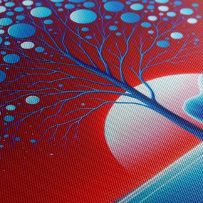 Obraz magický strom života v krajine