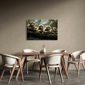Obraz - Opičky (90x60 cm)
