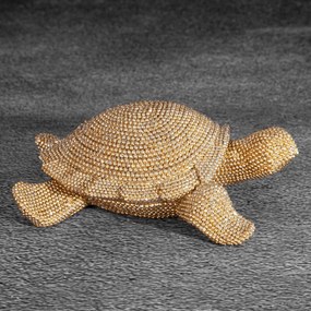 DEKORAČNÁ SOŠKA ELDO 14X12X5 CM ZLATÁ