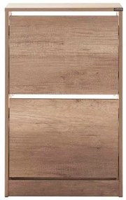 Skrinka na topánky 84x51 cm hnedá