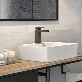 Besco Umývadlová batéria Modern II / Varium II UB B Čierna matná