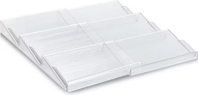 Zeller Present 2. akosť - Organizér na korenky do zásuvky, schodíky 2ks COMPACTA - 41,3 x 19,5–38 x 3,2 cm