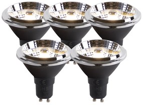 Sada 5 LED žiaroviek GU10 AR70 6W 380lm 3000K