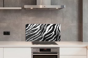 Nástenný panel  zebra fur 125x50 cm