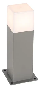 Moderná vonkajšia stojaca lampa sivá 30 cm IP44 - Denmark