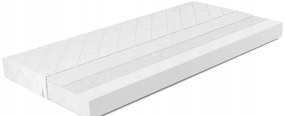 Interbeds MAX 4 poschodová posteľ 258x180 komplet + matrac + písací stôl + šatník sivo-biela