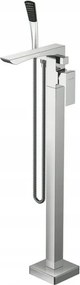 Sapho Latus voľne stojaca vaňová batéria, chróm