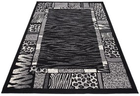 Koberec J316B BLACK CHEAP PP CRM Veľkosť: 60x100cm