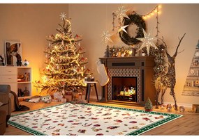 Zelený koberec s vianočným motívom 160x230 cm Green Christmas – Villeroy&amp;Boch