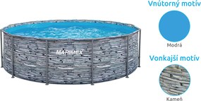 Marimex | Bazén Marimex Florida 3,66x0,99 m bez príslušenstva - motív KAMEŇ | 10340319
